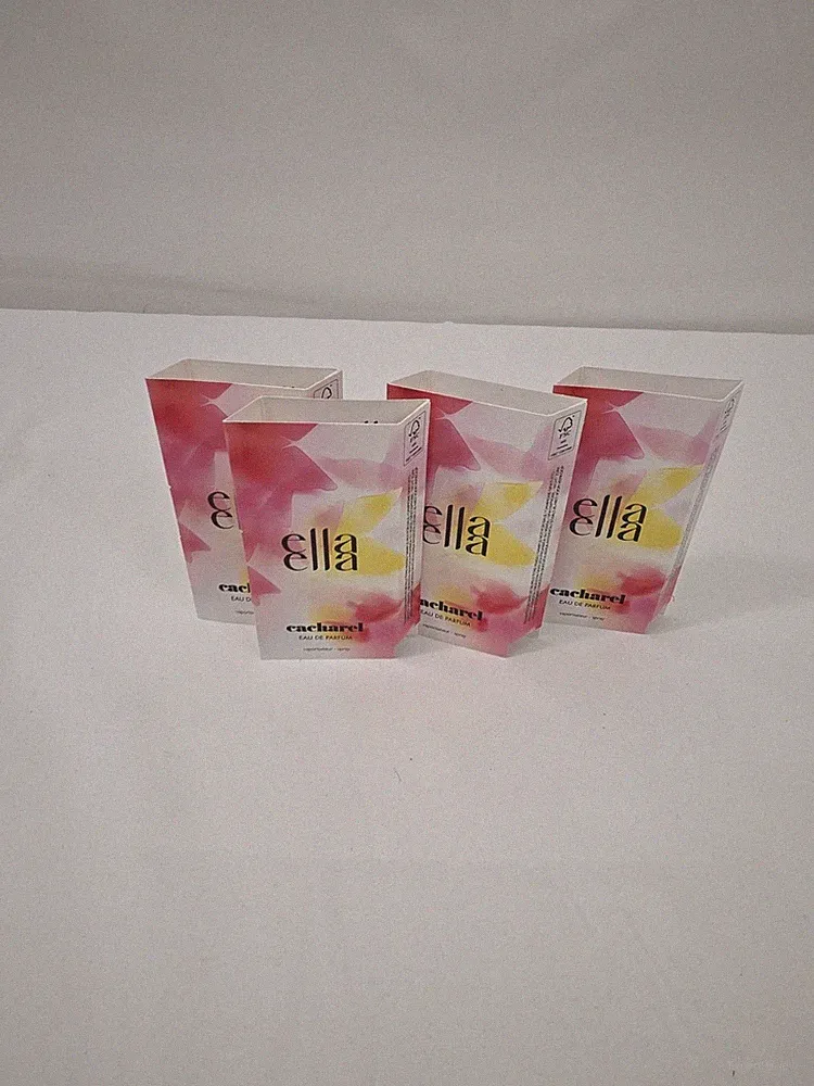 4xCacharel Ella Ella Eau De Parfum Sample Spray Mini Perfume Travel Size