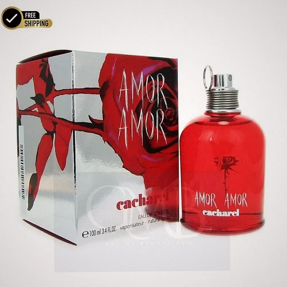 Amor Amor by Cacharel Eau De Toilette Perfume Spray 3.4 oz / 100 ml for Women