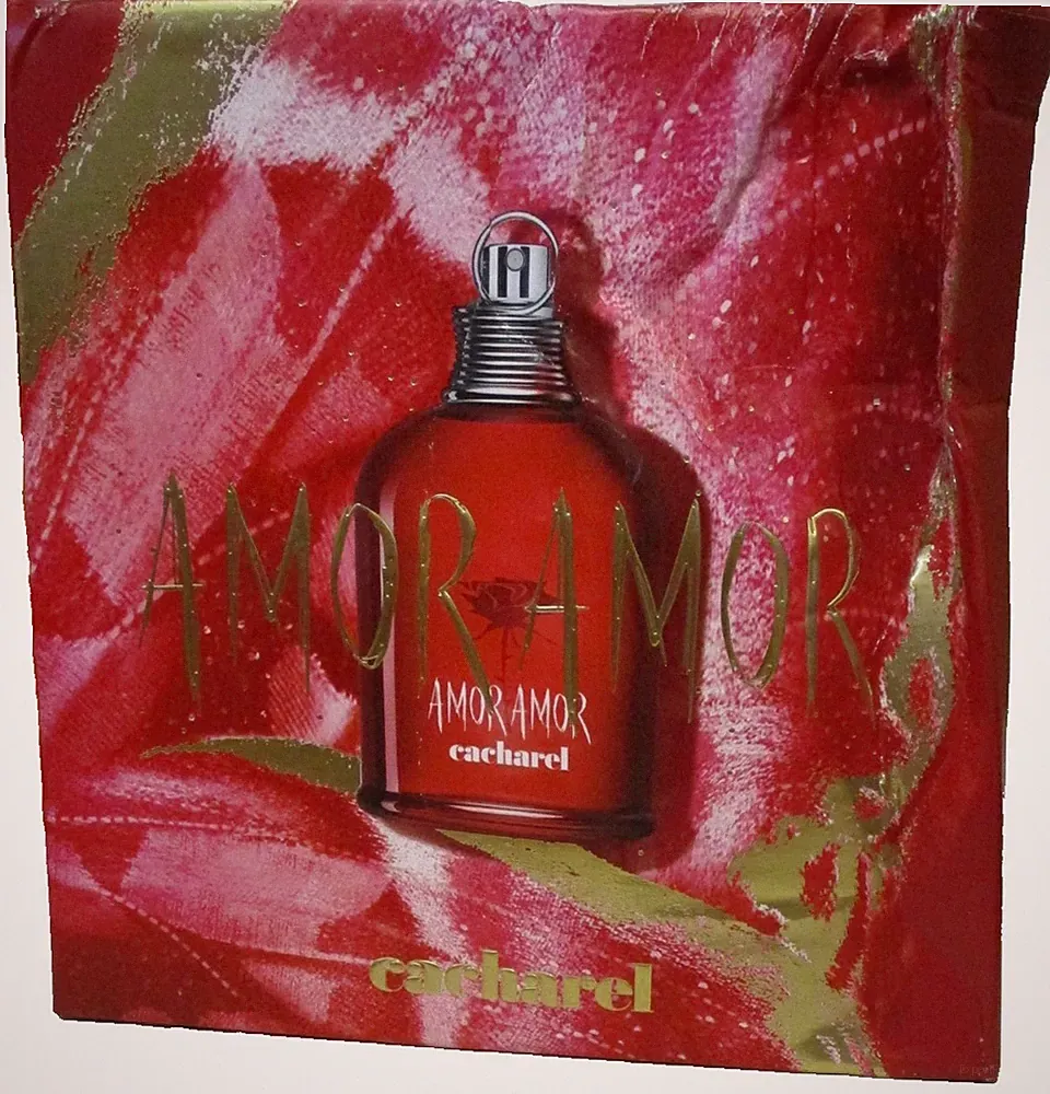 Cacharel Amor Amor Fragrance Gift Set Women 3.4oz + 1oz EDT 2 PC ( distressed)
