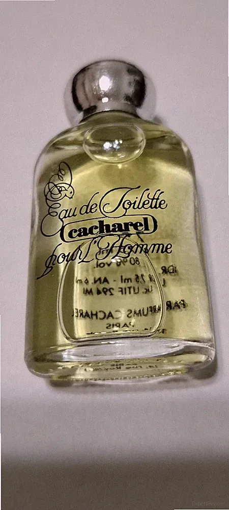 CACHAREL POUR HOMME 0.254oz/7.5ml MINI TRAVEL SIZE AUTHENTIC/ORIG. OLD STOCK NEW