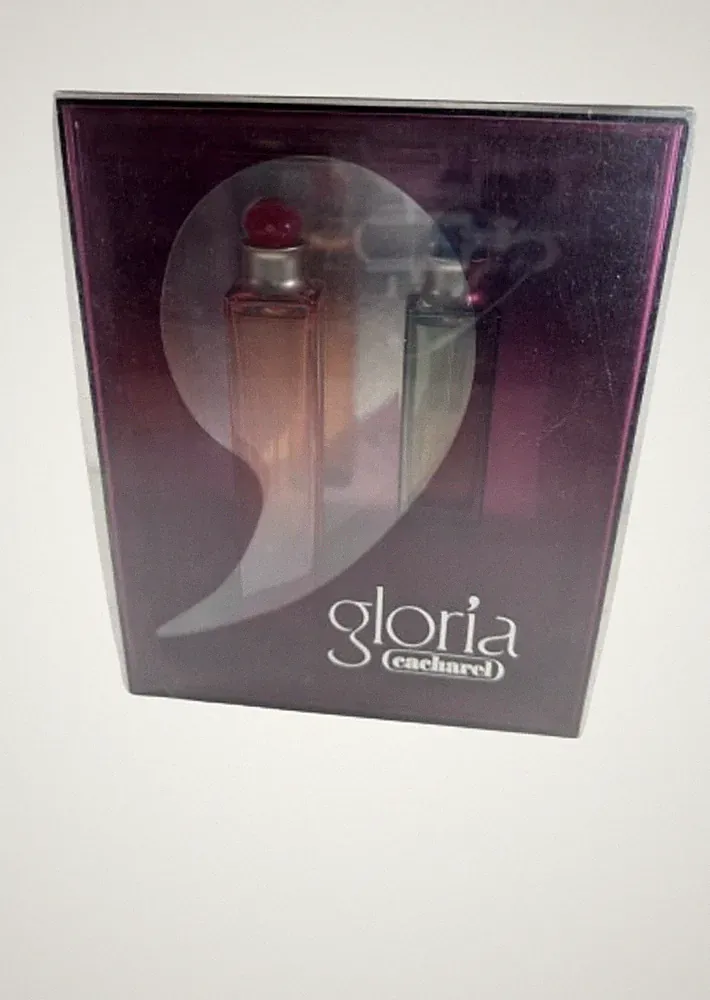 Gloria by Cacharel Perfume Gift Set 1.7oz EDT + 1oz Body Mist NWB Rare - Vintage